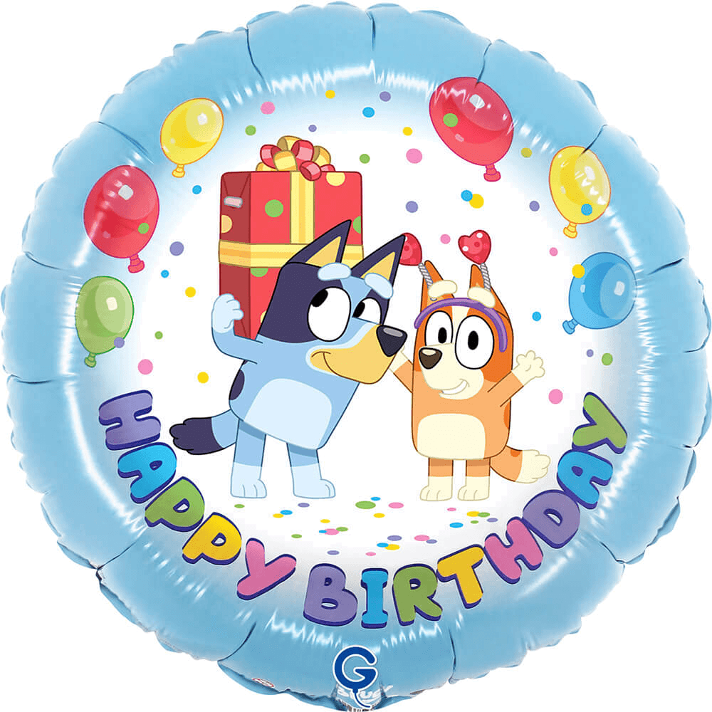 Grabo R18 Bluey - Happy Birthday