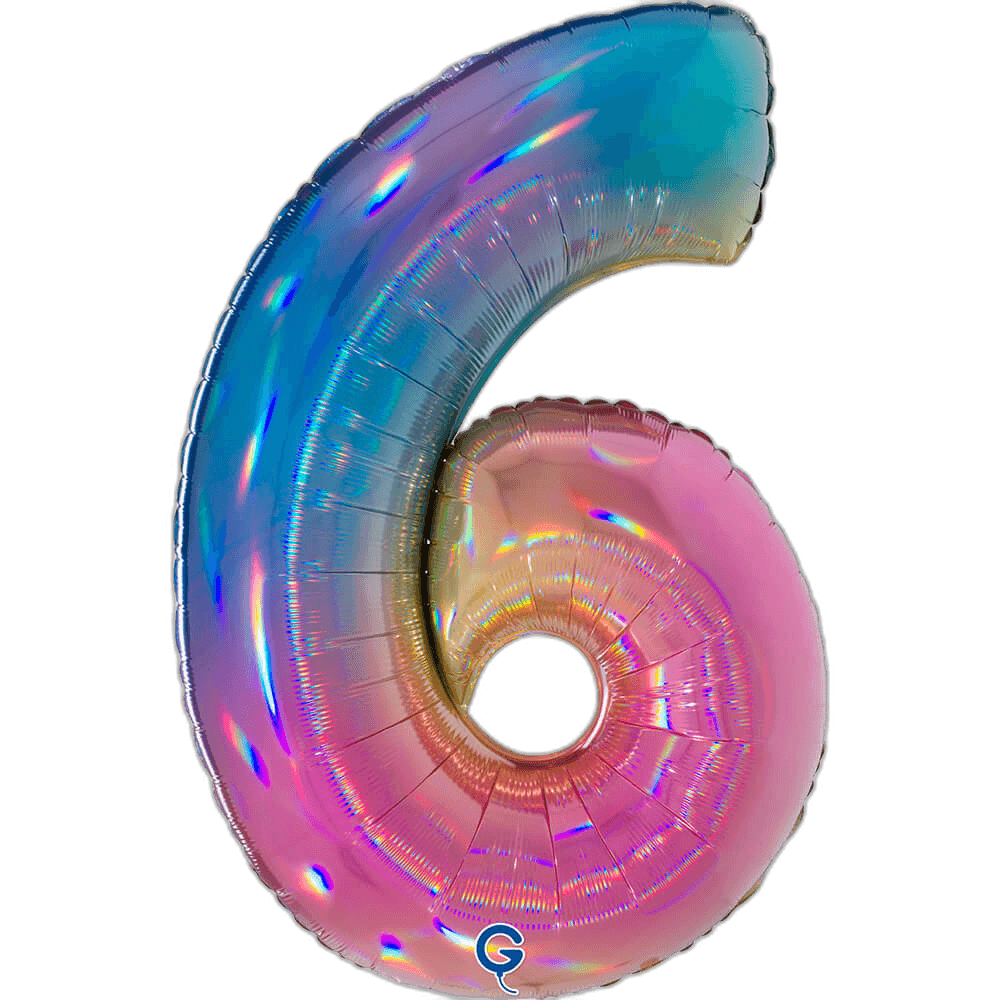 Grabo Cyfra 6 Colourful Rainbow