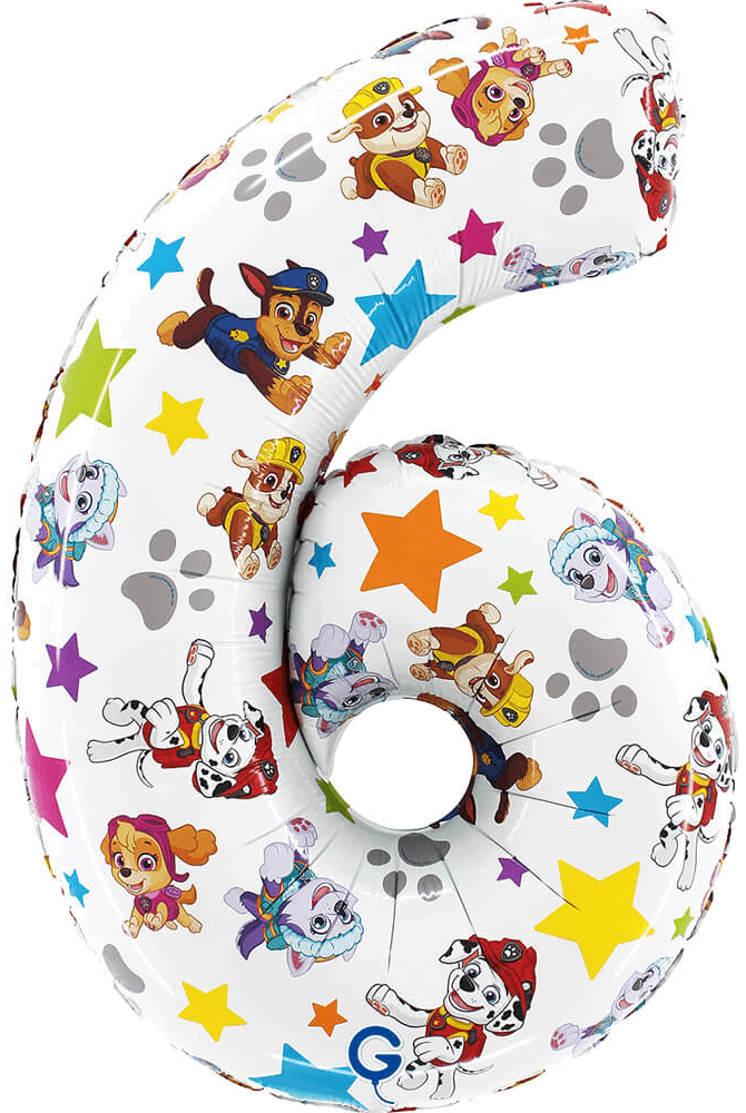 Grabo Paw Patrol - Number Six 26inc