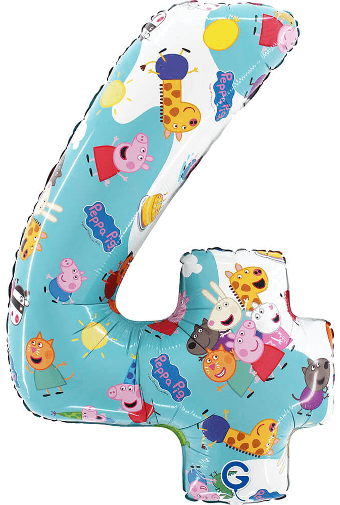 Grabo Peppa Pig - Number Four 26inc