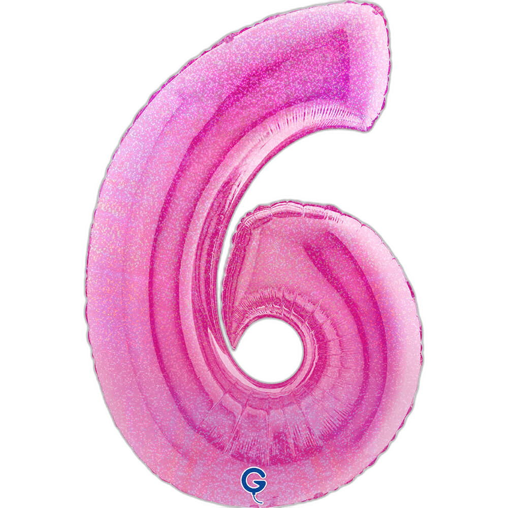 Grabo Cyfra 6 Glitter Holographic Fuxia