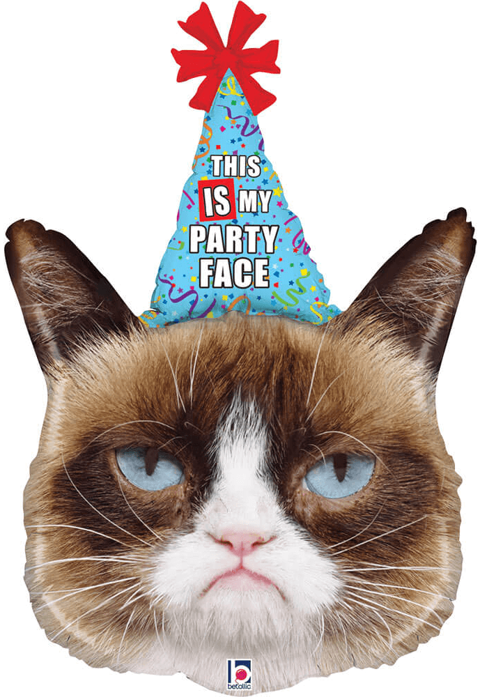 Grabo Grumpy Cat Party Face