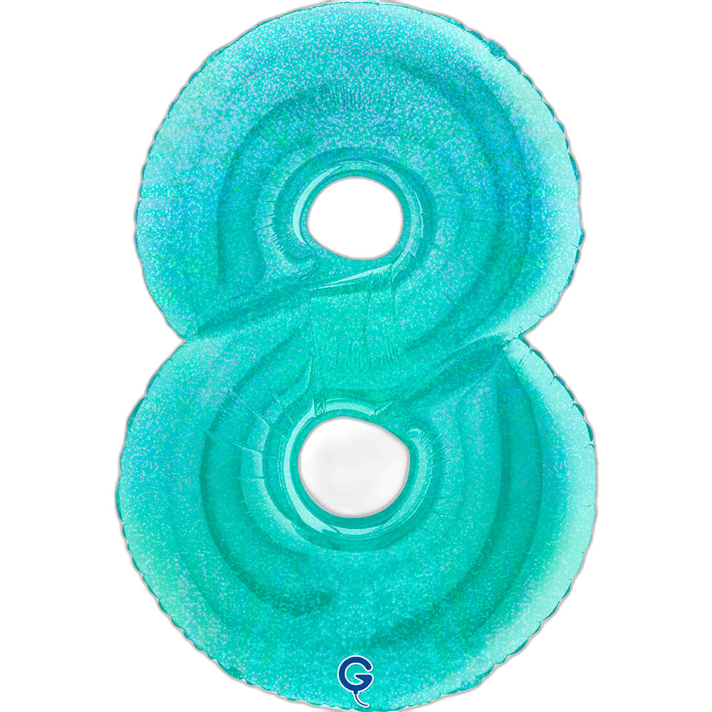 Grabo Cyfra 8 Glitter Holographic Tiffany