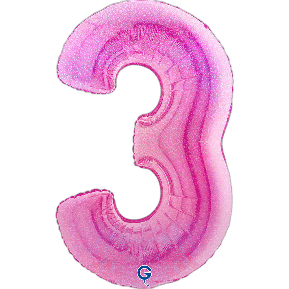 Grabo Cyfra 3 Glitter Holographic Fuxia