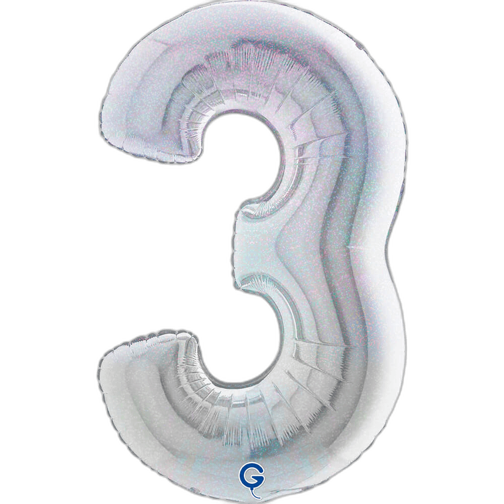 Grabo Cyfra 3 Glitter Holographic Silver